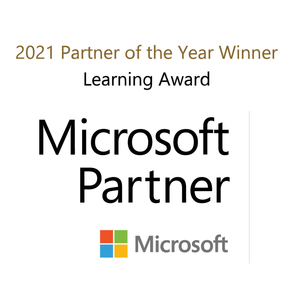 2021 Microsoft Worldwide Learning Partner of the Year