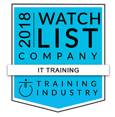 2018 IT Training Watch List Company by Training Industry, USA