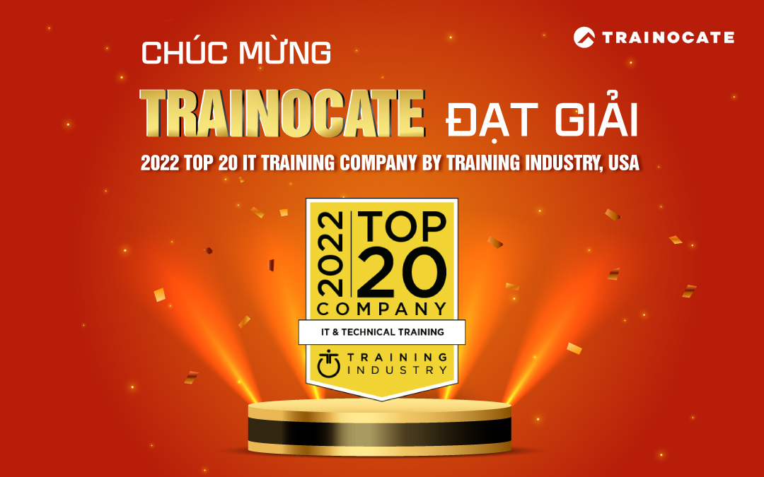 Trainocate đạt giải Top 20 Training Company lần thứ 3 liên tiếp