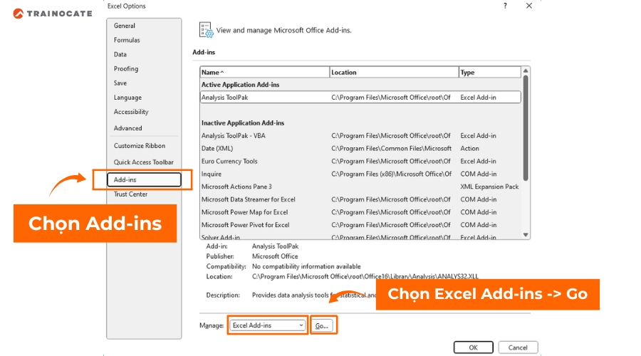 Data Analysis trong Excel cho người mới bắt đầu