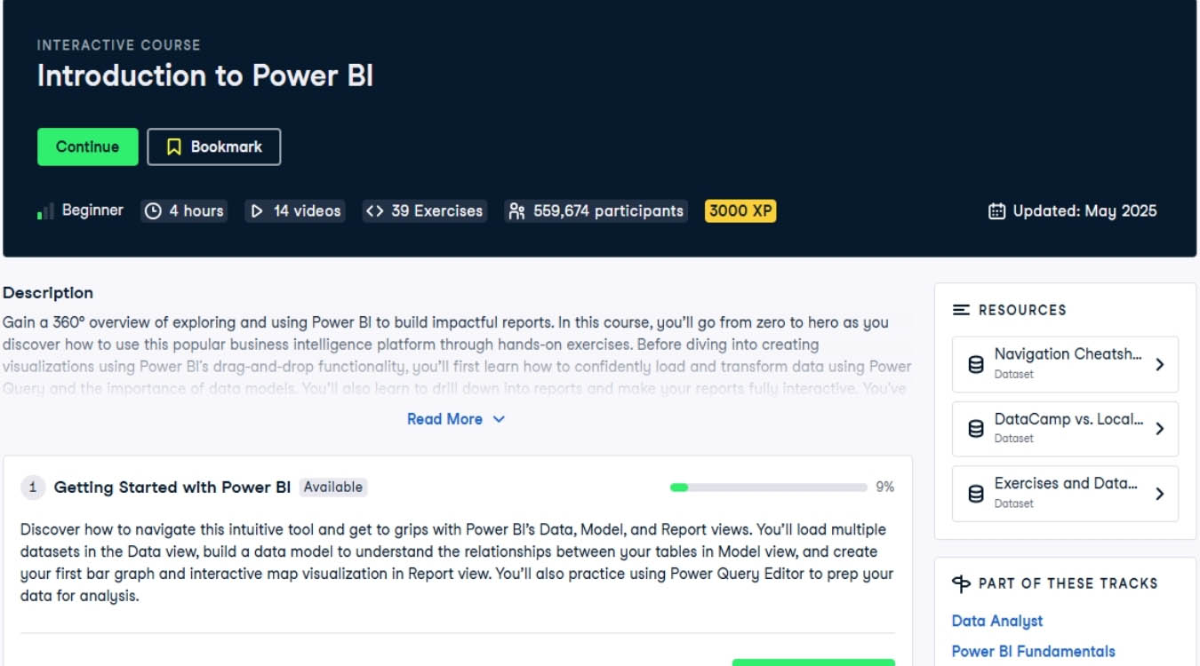 Top 5 khóa học Power BI đáng học nhất năm 2025